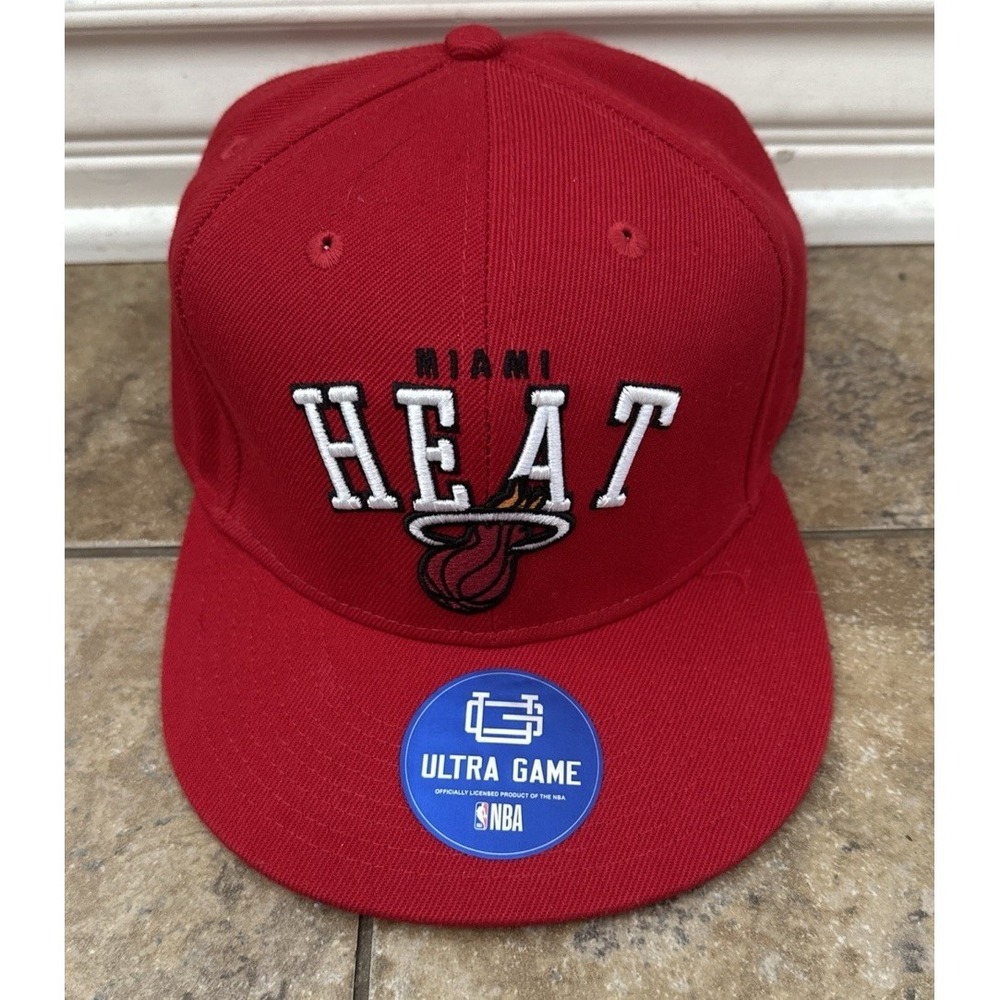 Miami heat NBA ultra game  snapback hat cap